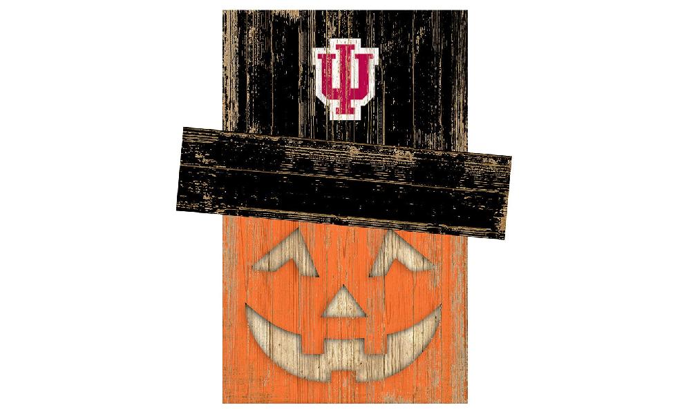 Fan Creations Indiana Pumpkin Head With Hat