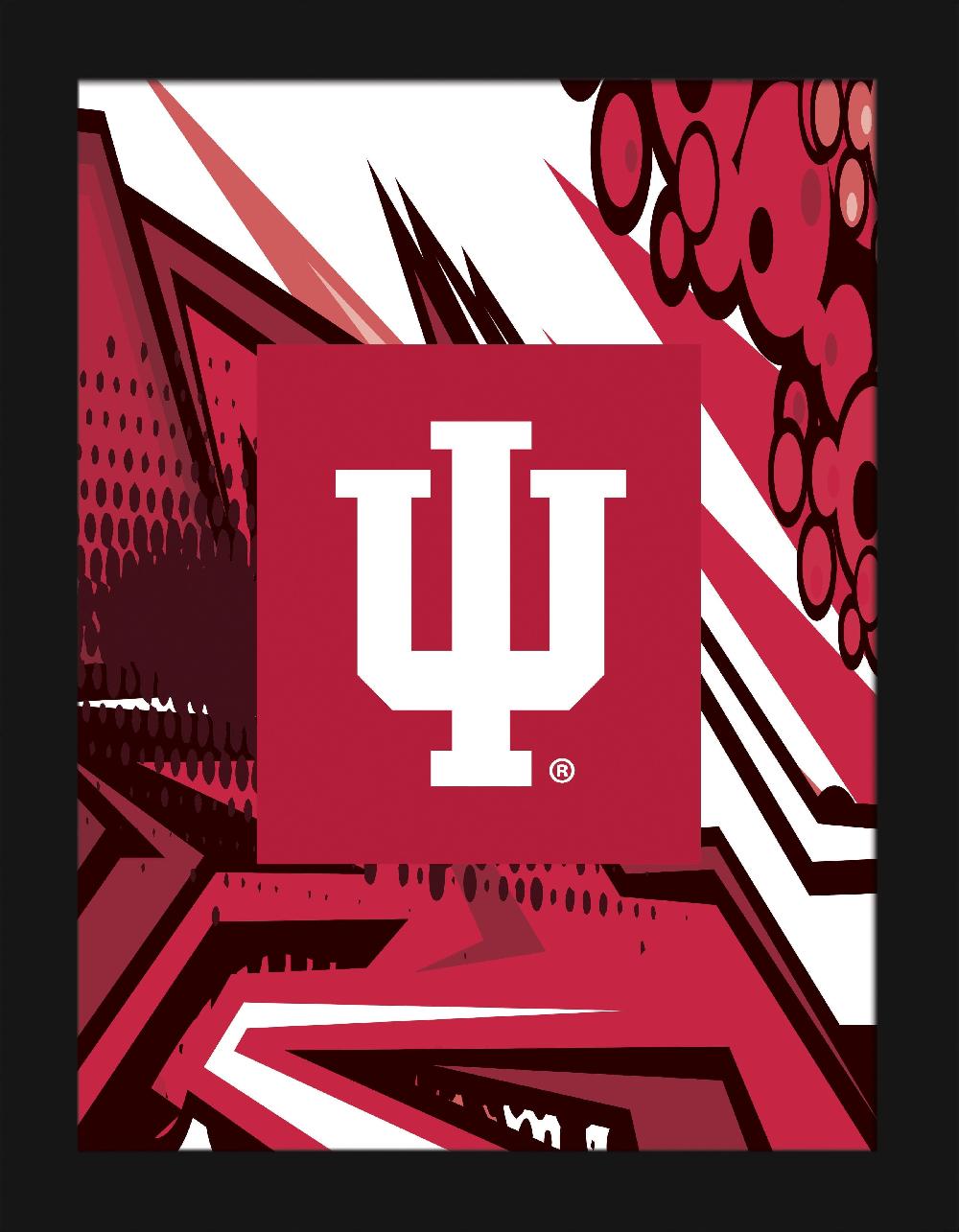 Fan Creations Indiana Team Comic 12x16