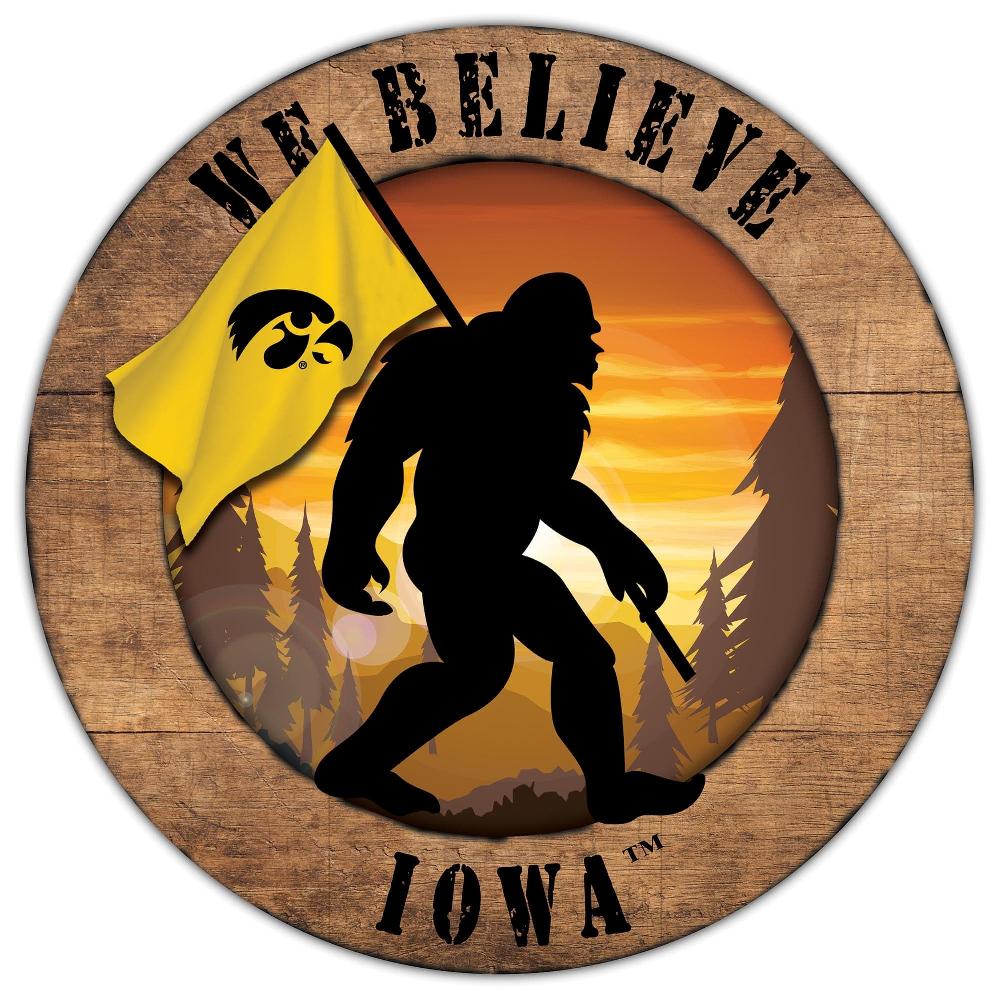 fan creations Iowa Bigfoot 12in Circle