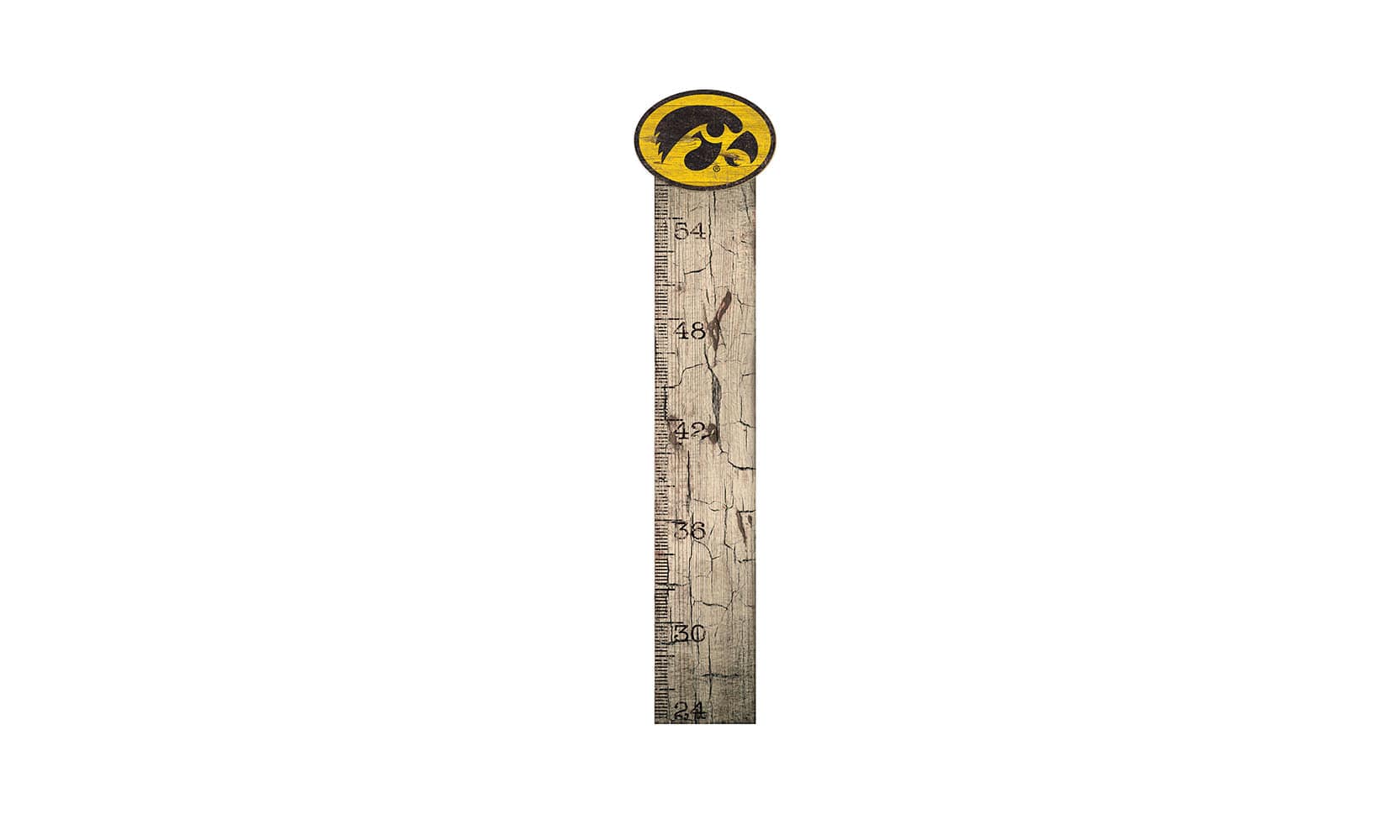 fan creations Iowa Growth Chart Sign