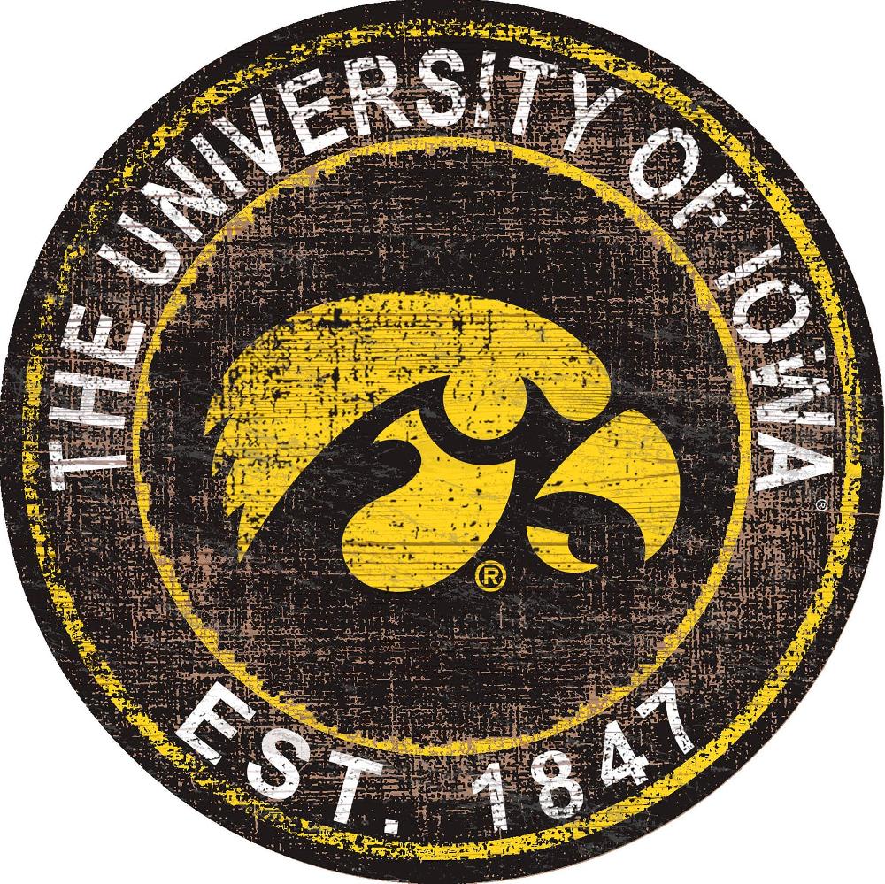 Fan Creations Iowa Heritage Logo 24" Circle