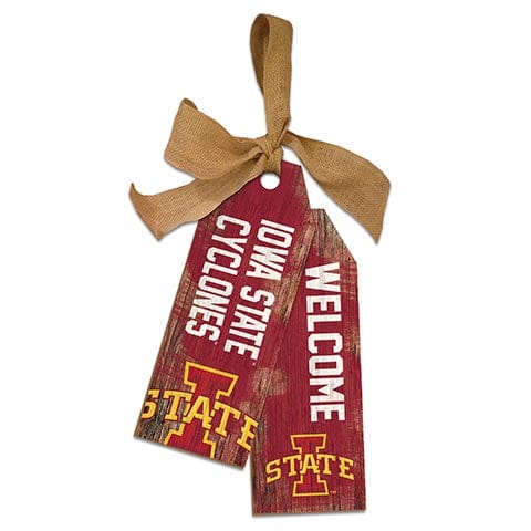 fan creations Iowa State 12" Team Tags