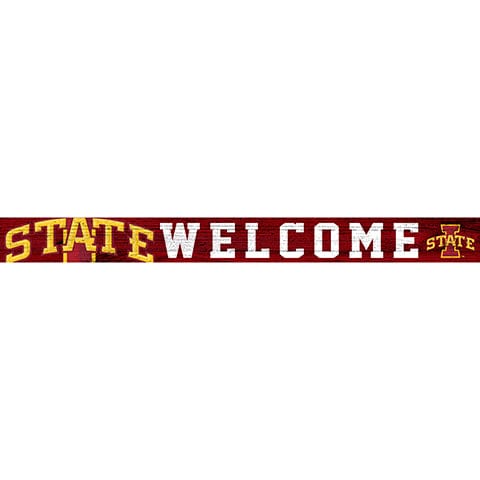 fan creations Iowa State 16in. Welcome Strip