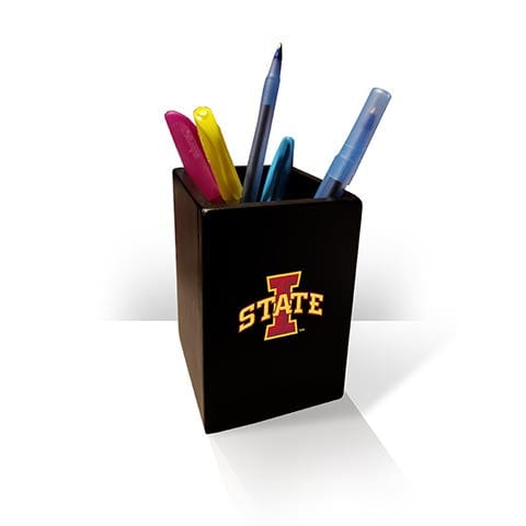 fan creations Iowa State Pen Holder