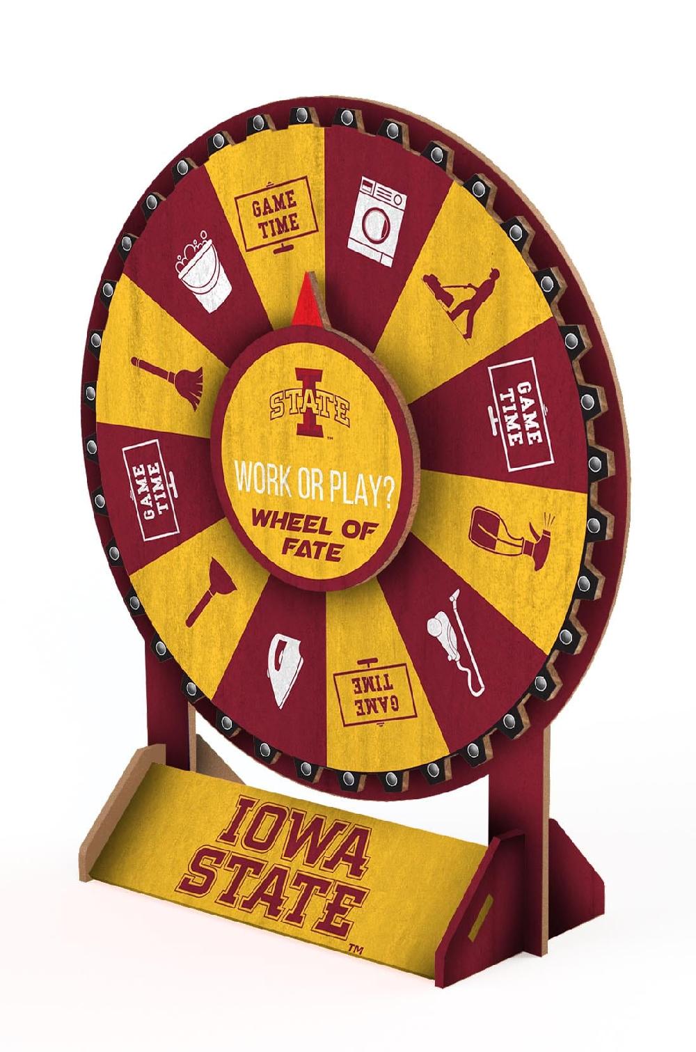 fan creations Iowa State Wheel of Fate