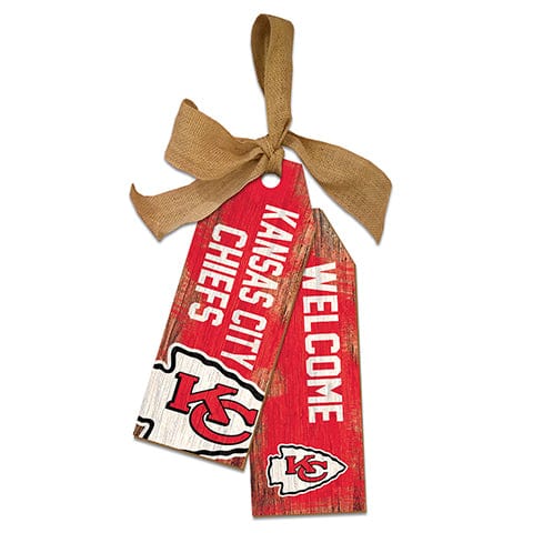 fan creations Kansas City Chiefs 12" Team Tags