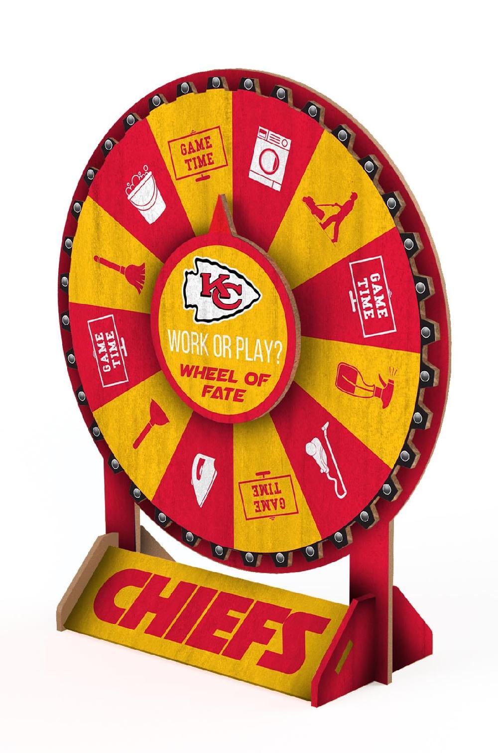 fan creations Kansas City Chiefs Wheel of Fate