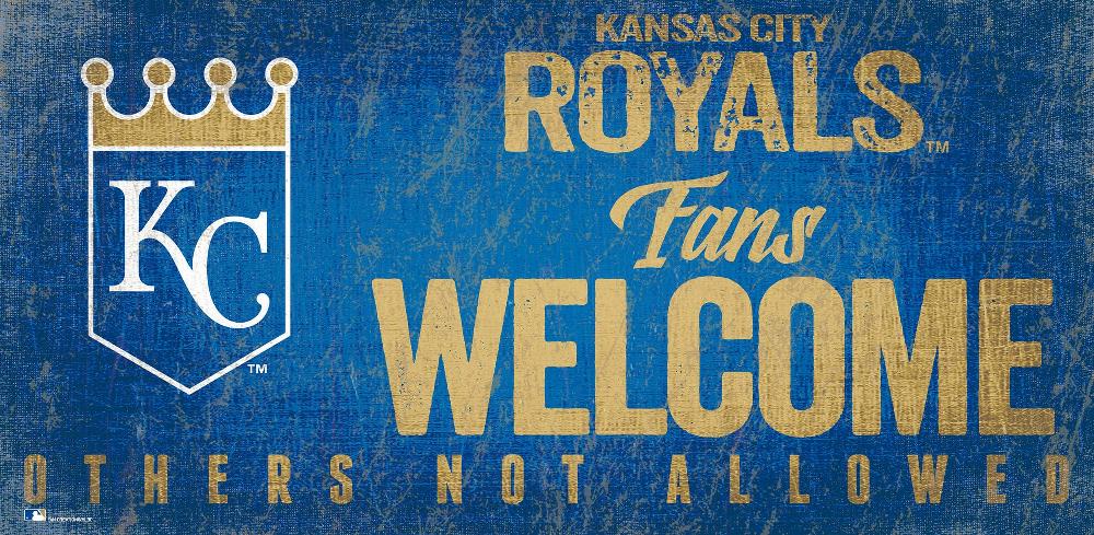 fan creations Kansas City Royals Fans Welcome Sign