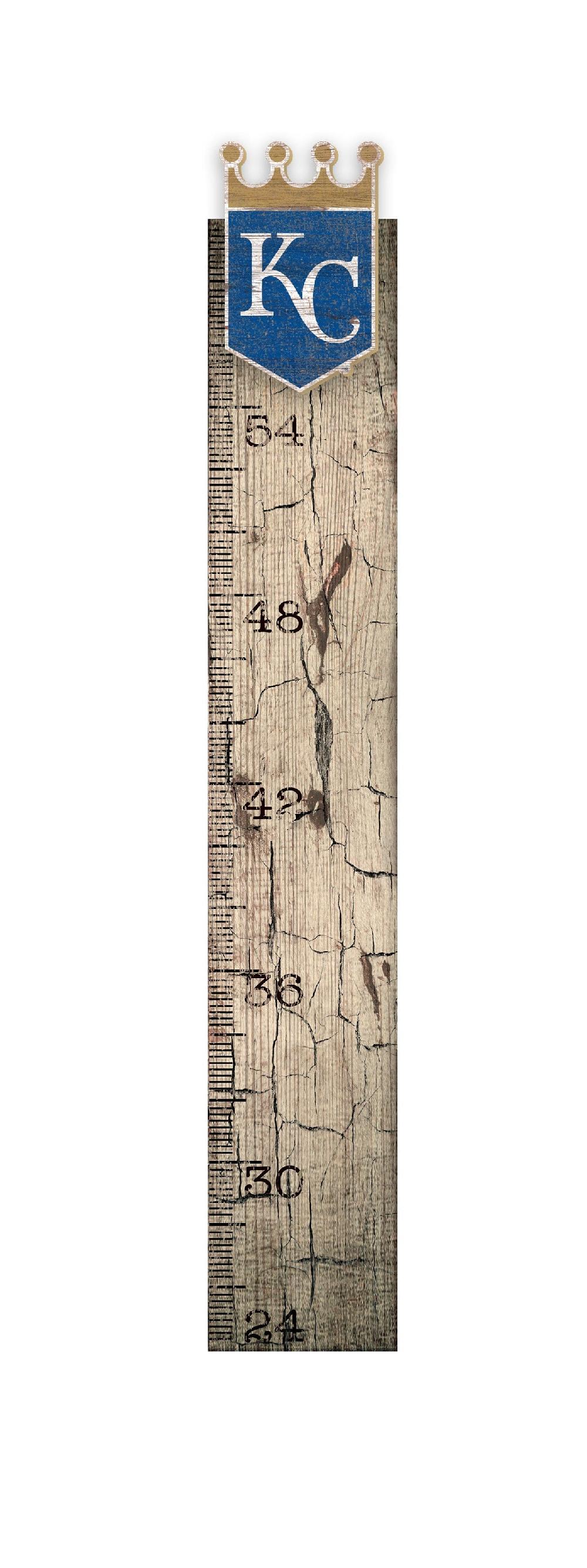 fan creations Kansas City Royals Growth Chart Sign