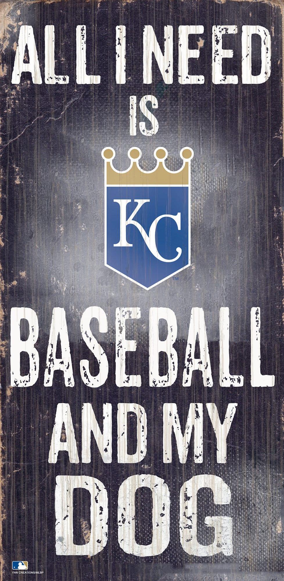 fan creations Kansas City Royals My Dog 6x12 Sign