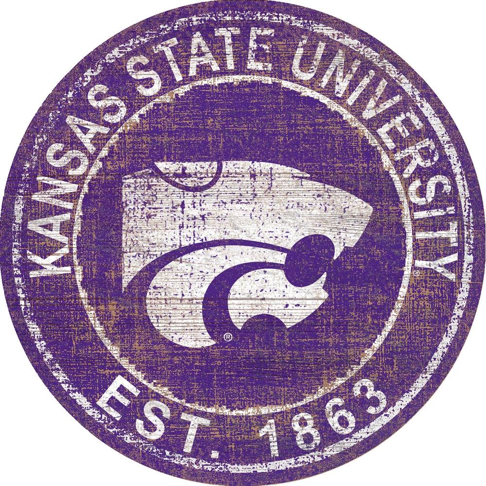 fan creations Kansas State Heritage Logo 24" Circle