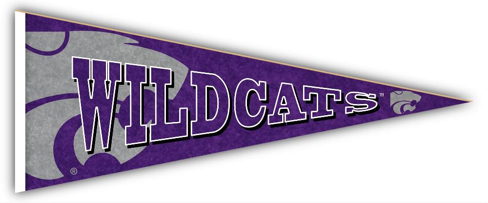 Fan Creations Kansas State Pennant