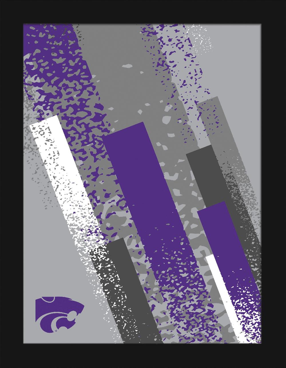 fan creations Kansas State Team Color 12x16