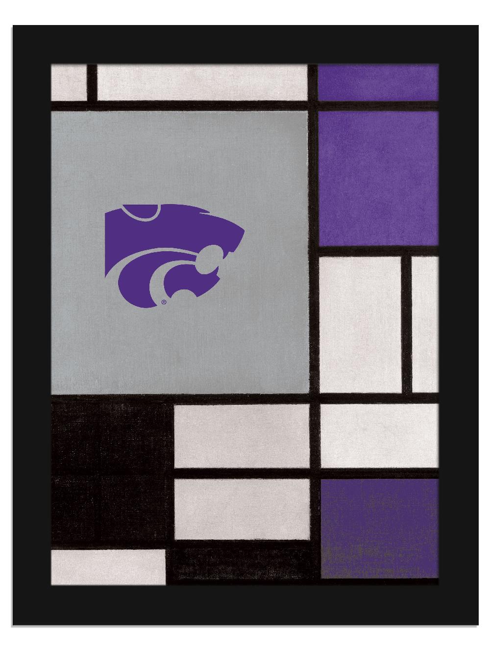 fan creations Kansas State Team Composition 12x16