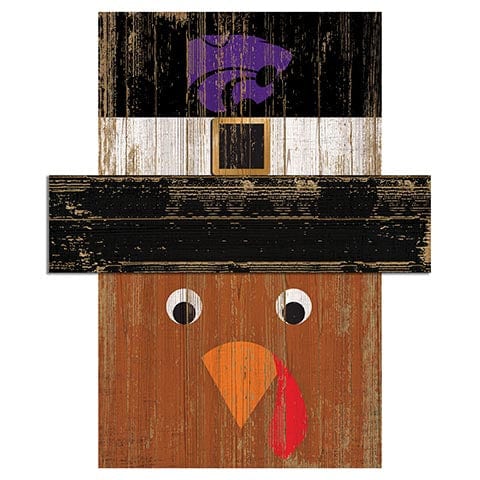 Fan Creations Kansas State Turkey Head