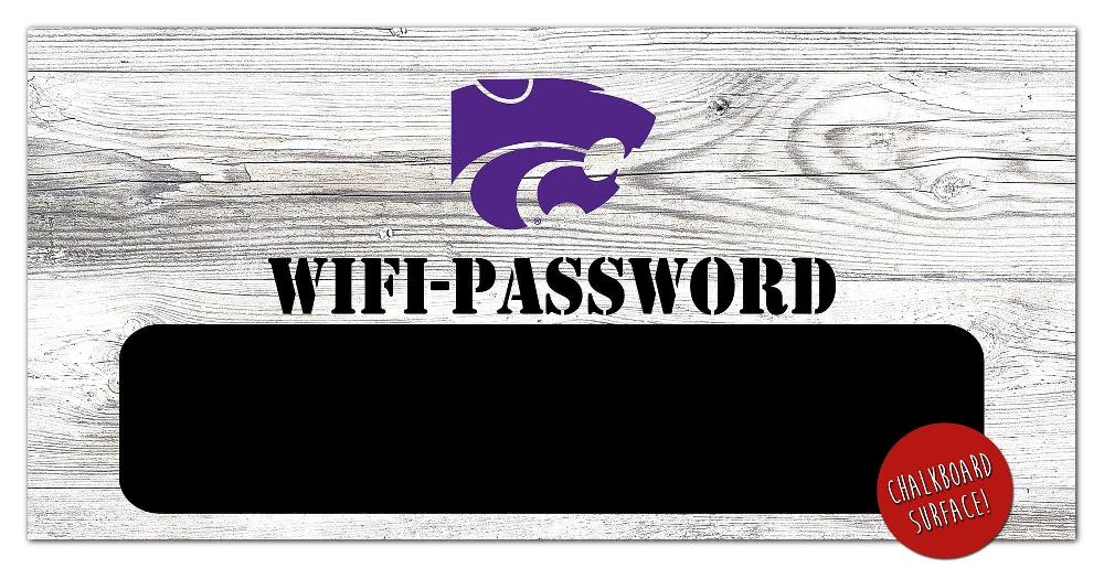 fan creations Kansas State Wifi Password 6x12 Sign