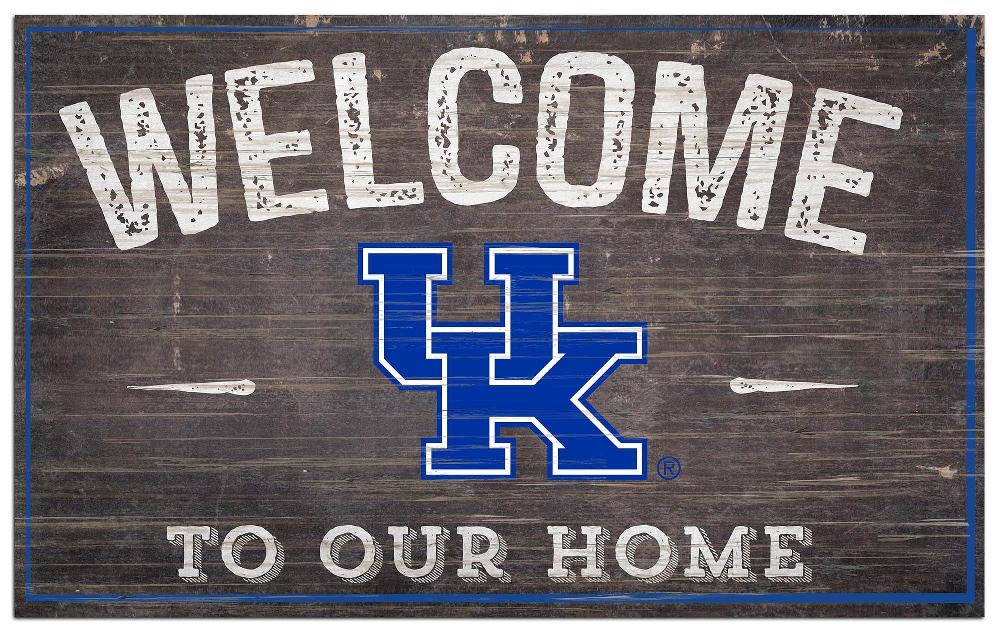 fan creations Kentucky 11x19in Welcome Sign