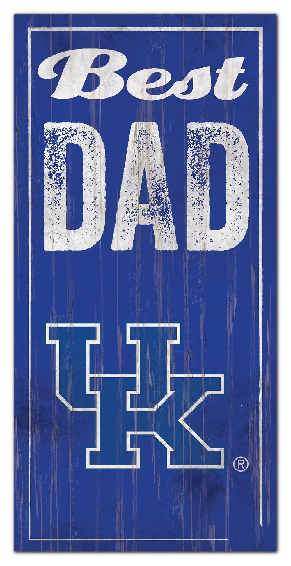 fan creations Kentucky Best Dad Sign