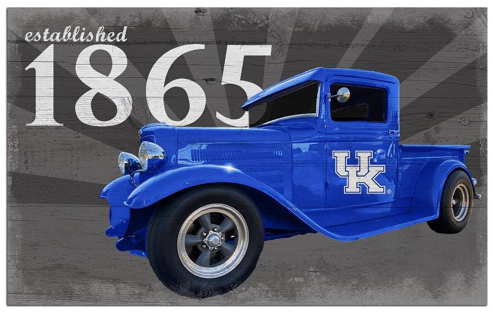 fan creations Kentucky Established Truck 11x19