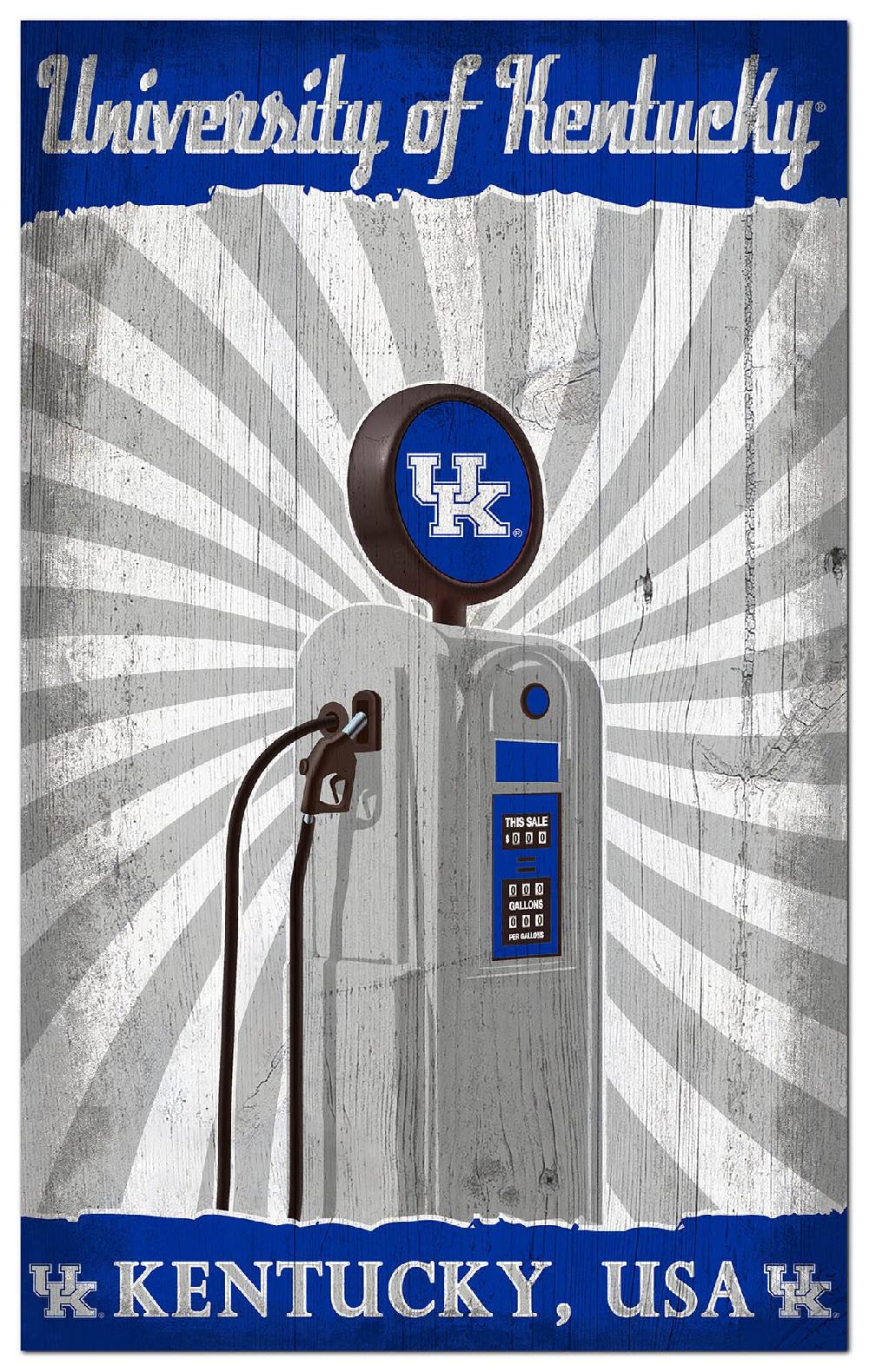 fan creations Kentucky Retro Pump Location 11x19
