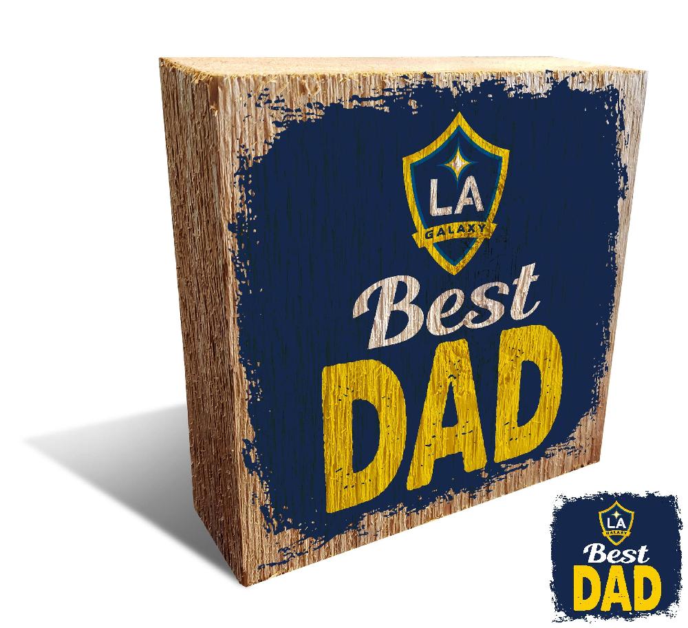 fan creations LA Galaxy Best Dad Block