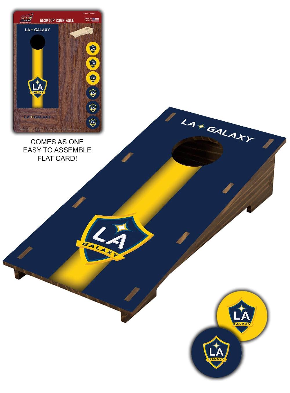 fan creations LA Galaxy Desktop Cornhole