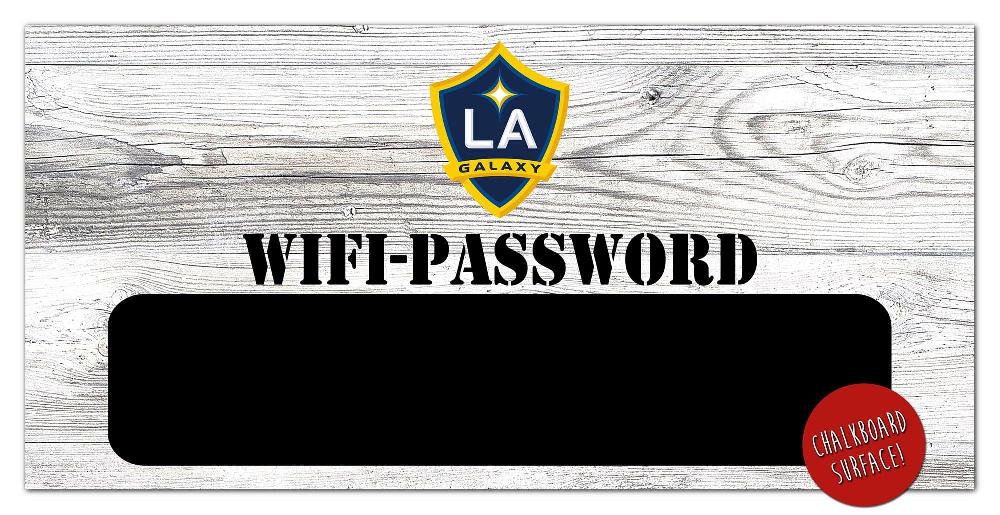 fan creations LA Galaxy Wifi Password 6x12 Sign