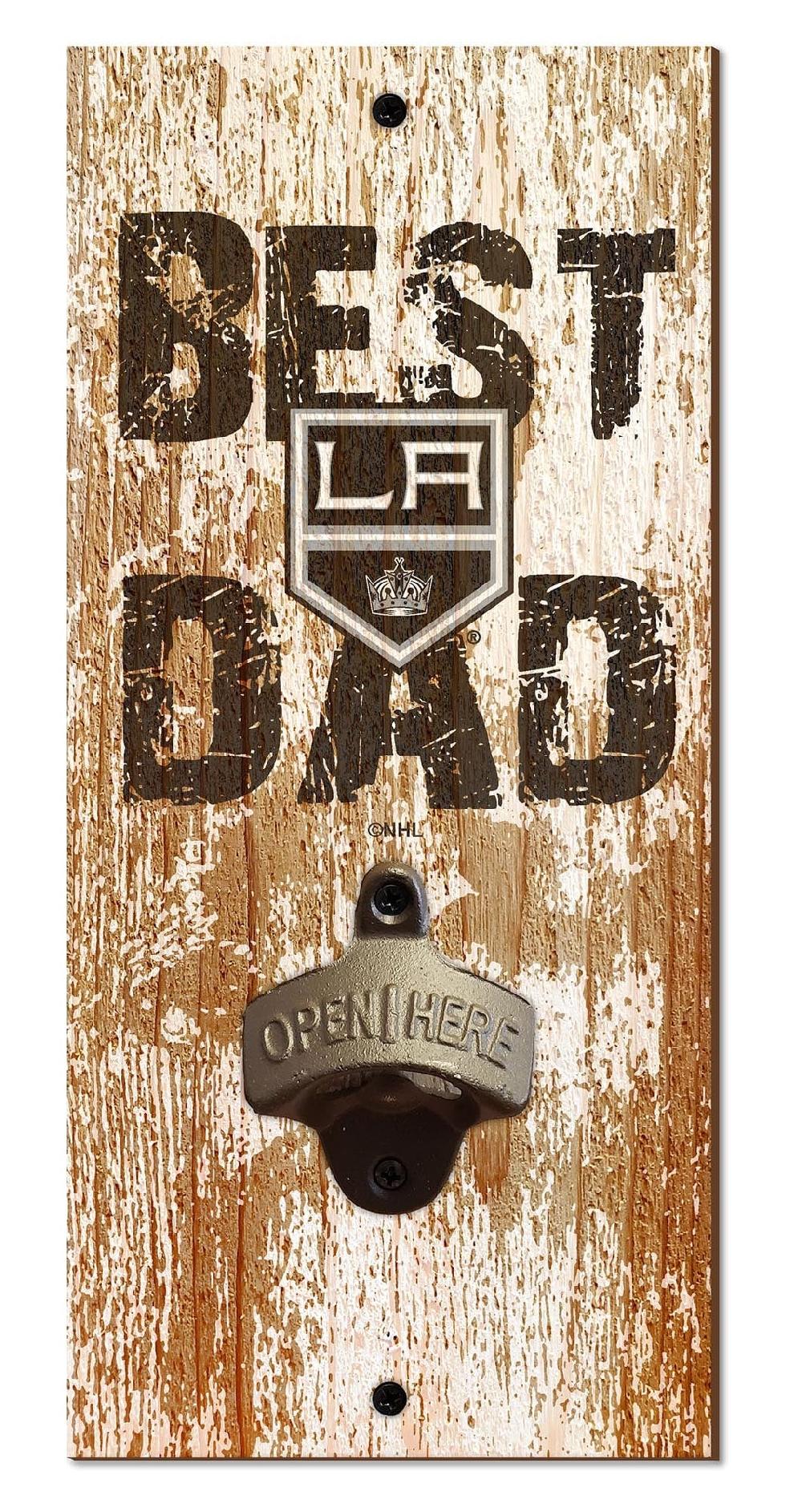fan creations LA Kings Best Dad Bottle Opener