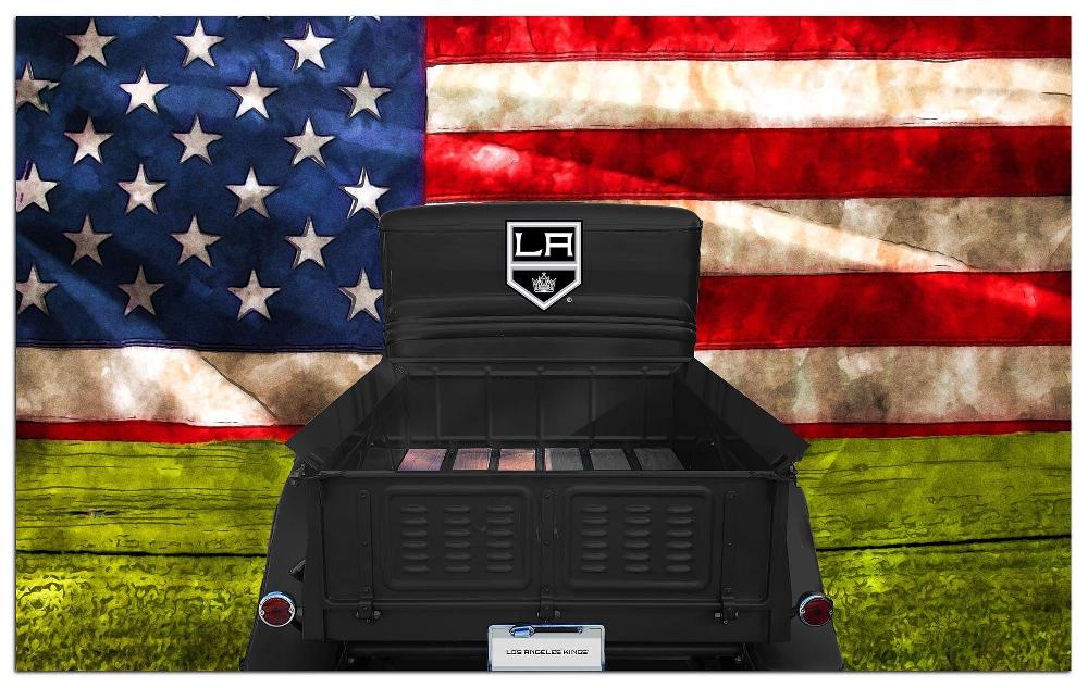 fan creations LA Kings Patriotic Retro Truck 11x19