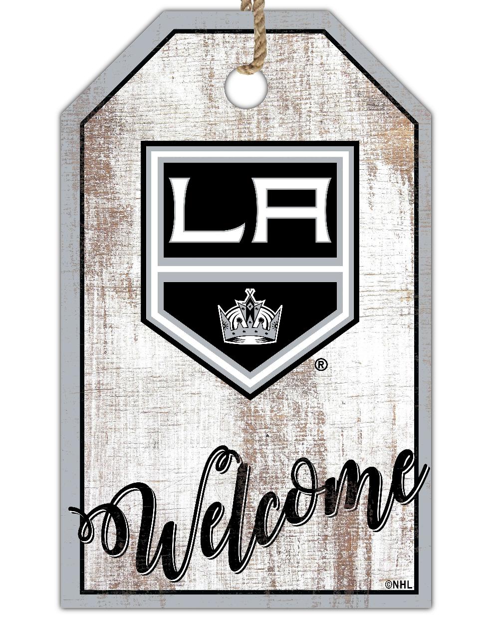fan creations LA Kings Welcome 11x19 Tag