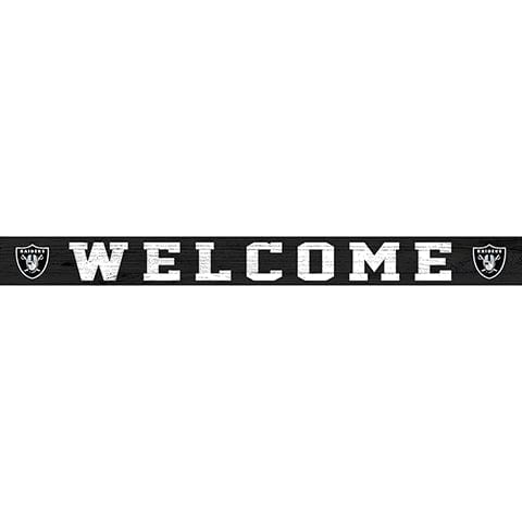 Fan Creations Las Vegas Raiders 16in. Welcome Strip