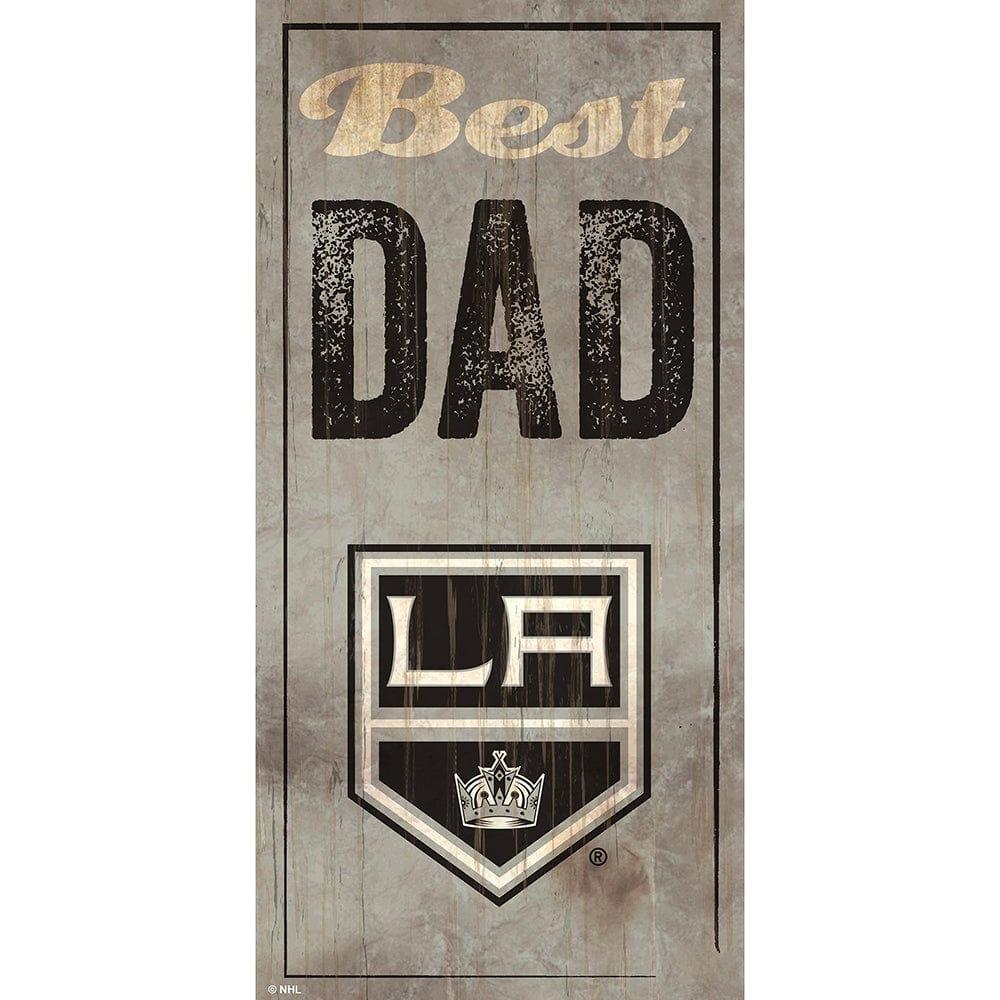 fan creations Los Angeles Kings Best Dad 6x12 Sign