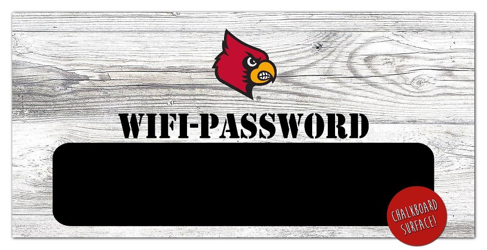 fan creations Louisville Wifi Password 6x12 Sign