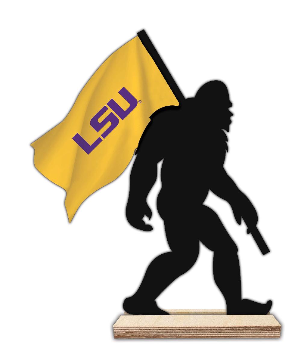 fan creations LSU 12inch Big Foot Cutout