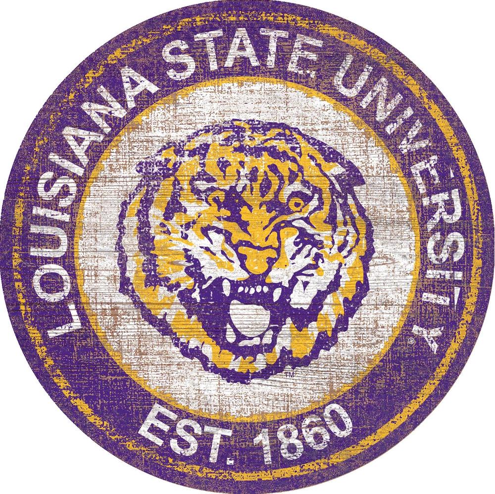 fan creations LSU Heritage Logo 24" Circle