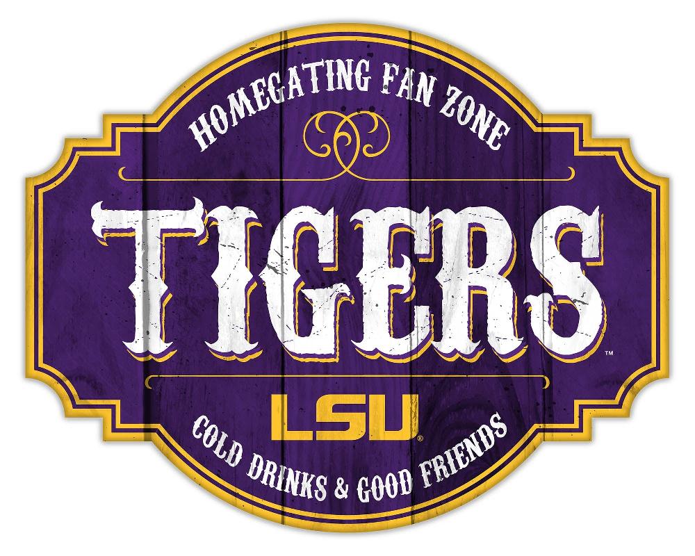 fan creations LSU Homegating Tavern 12in Sign