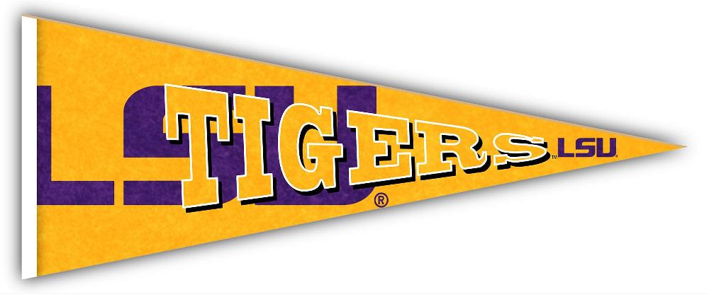 fan creations LSU Pennant