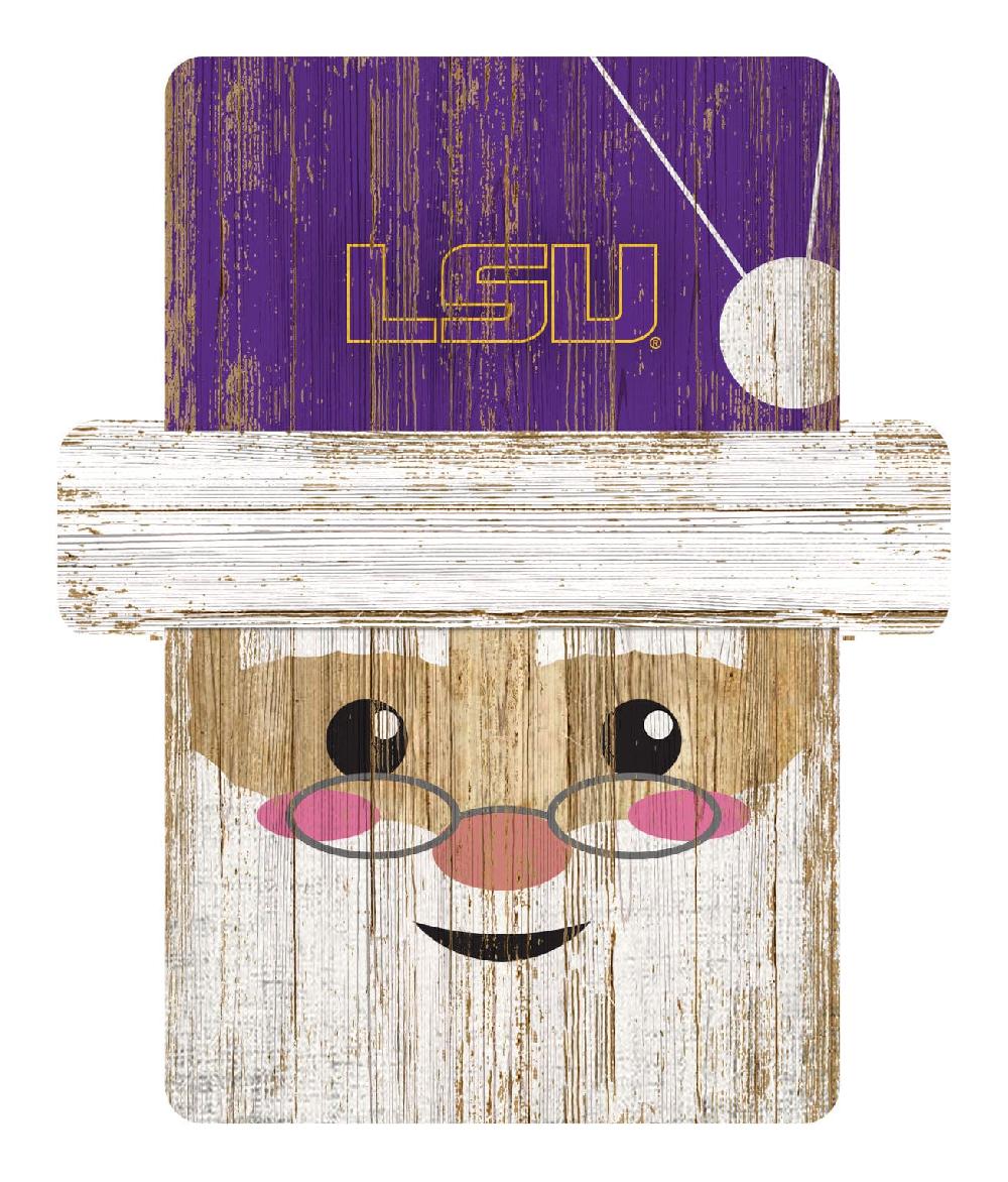 fan creations LSU Santa Ornament