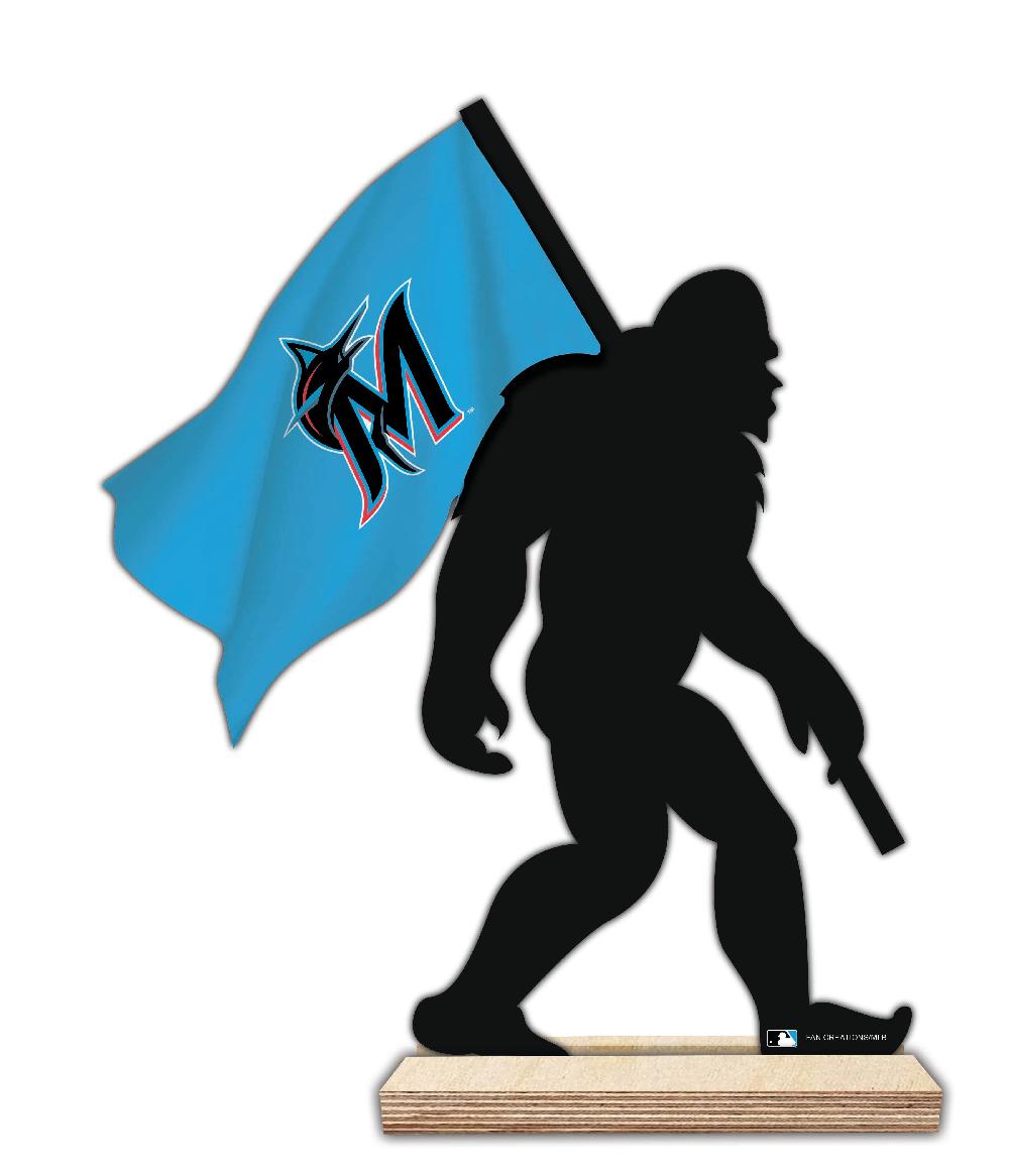 fan creations Miami Marlins 12inch Big Foot Cutout
