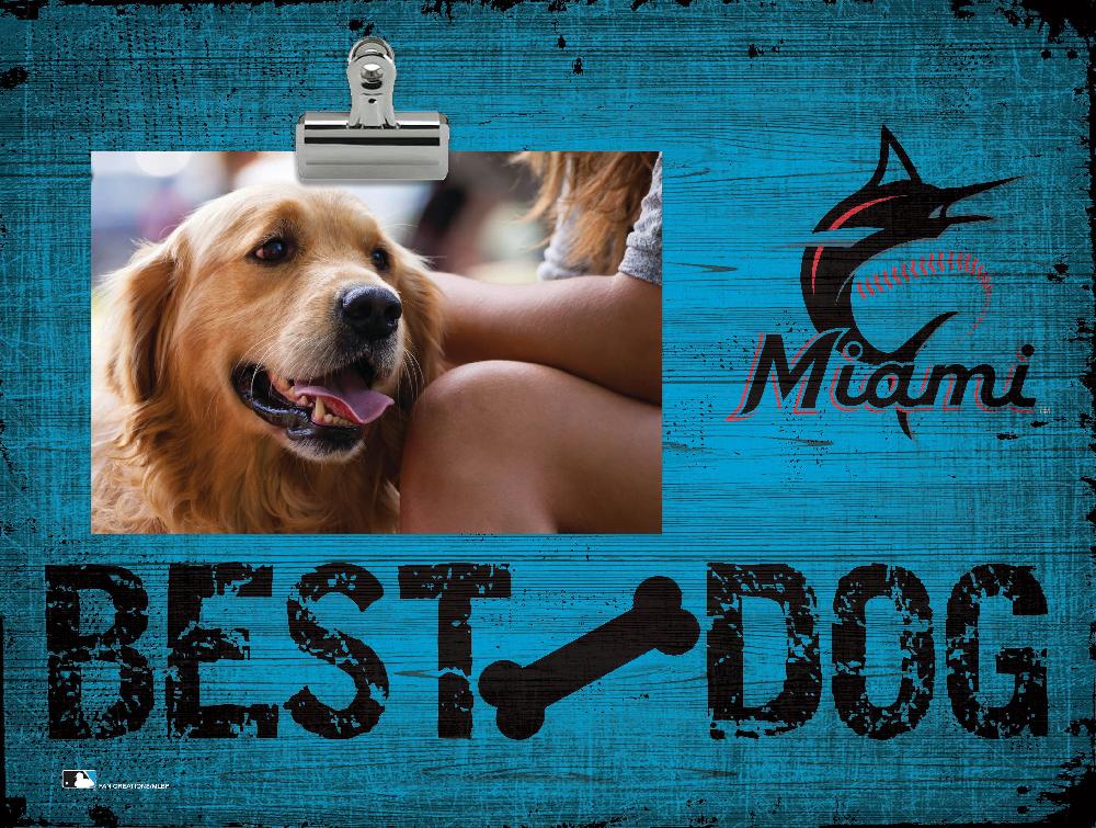 fan creations Miami Marlins Best Dog Clip Frame