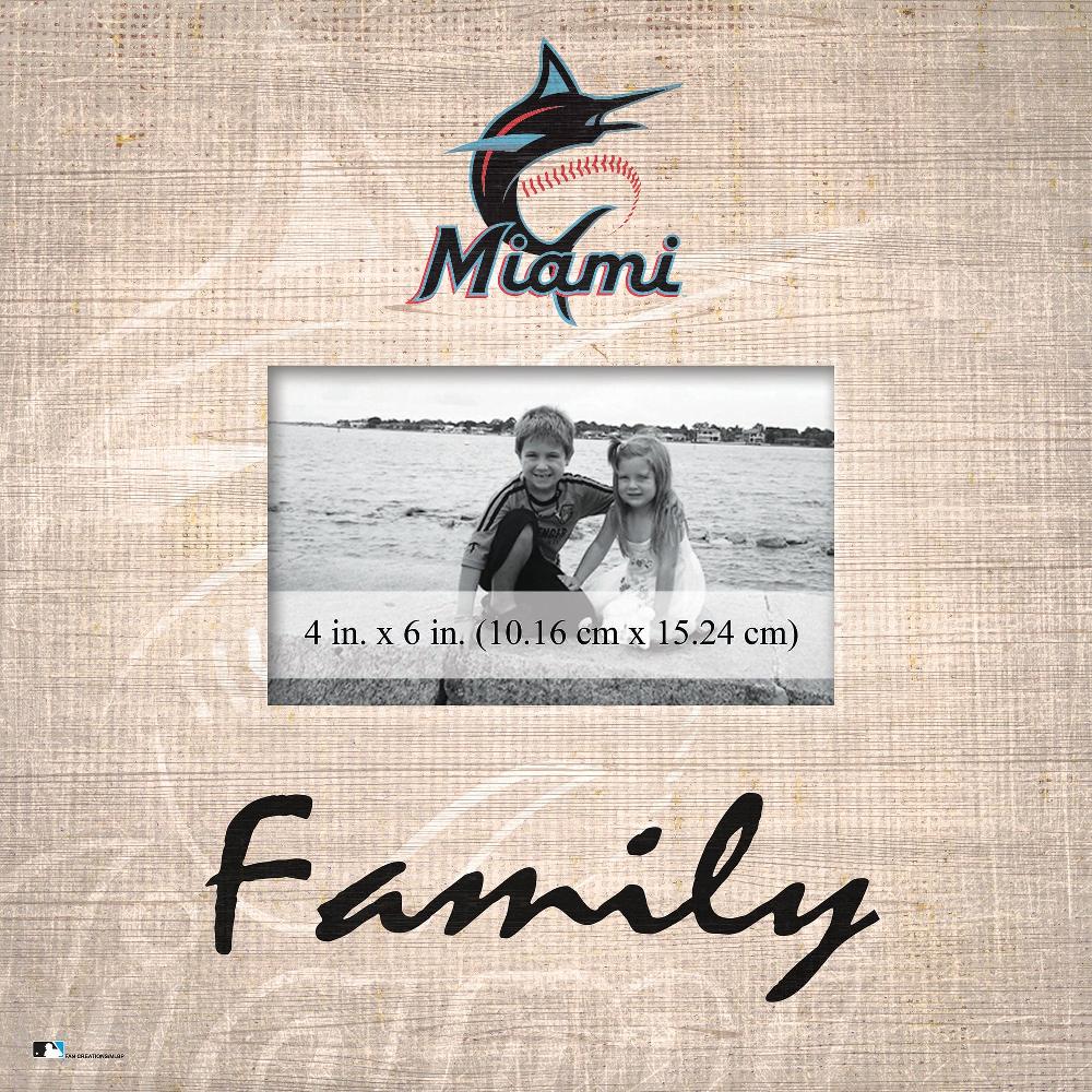 fan creations Miami Marlins Family Frame