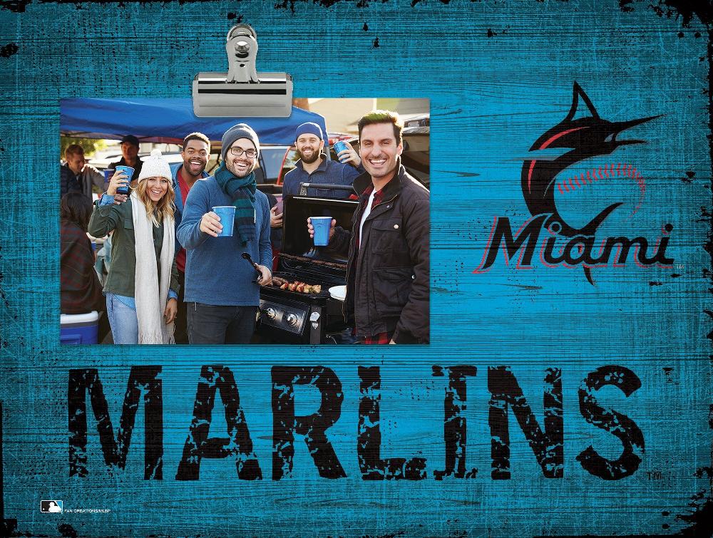 fan creations Miami Marlins Team Clip Frame