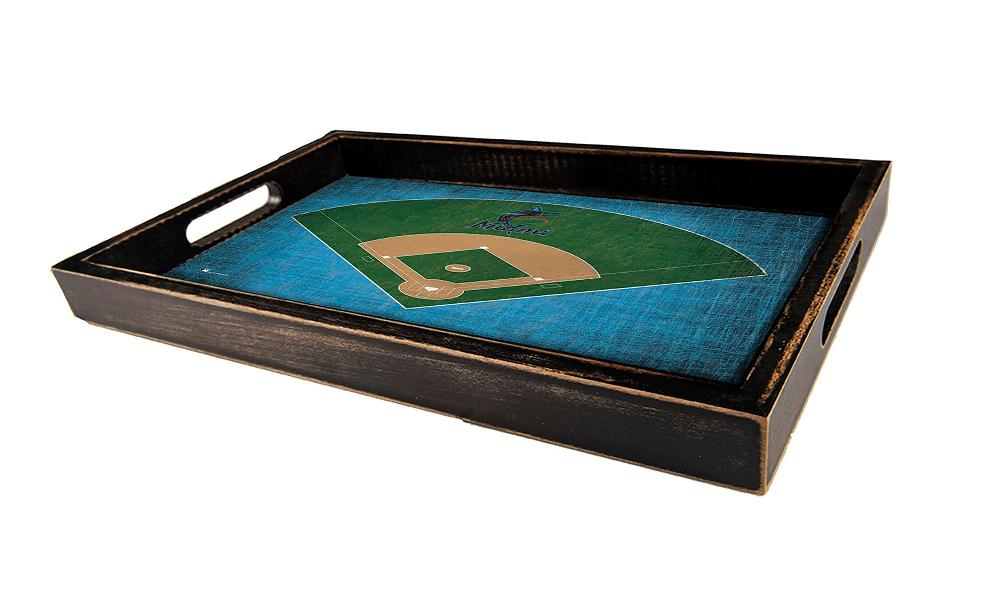 fan creations Miami Marlins Team Field Tray