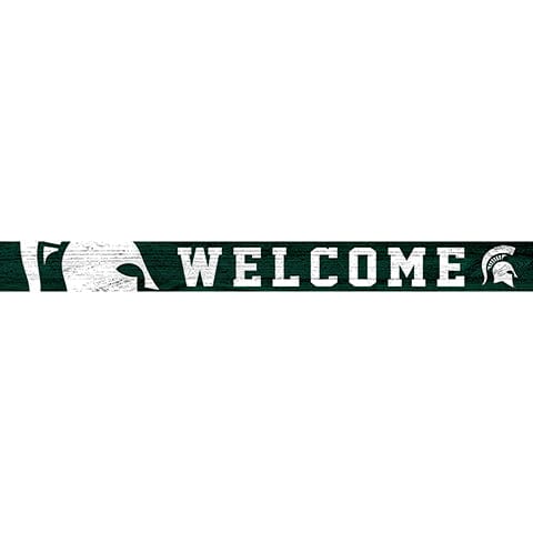 fan creations Michigan State 16in. Welcome Strip