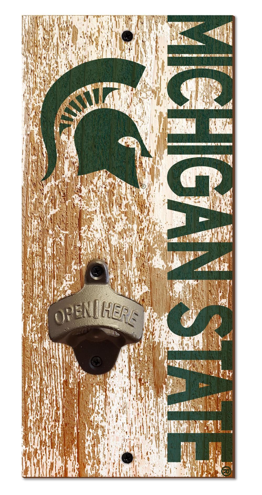 fan creations Michigan State Bottle Opener