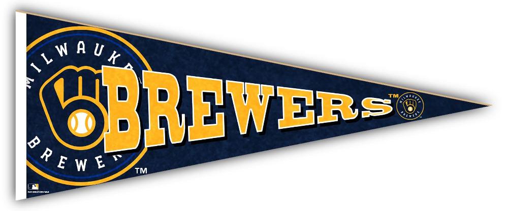 fan creations Milwaukee Brewers Pennant
