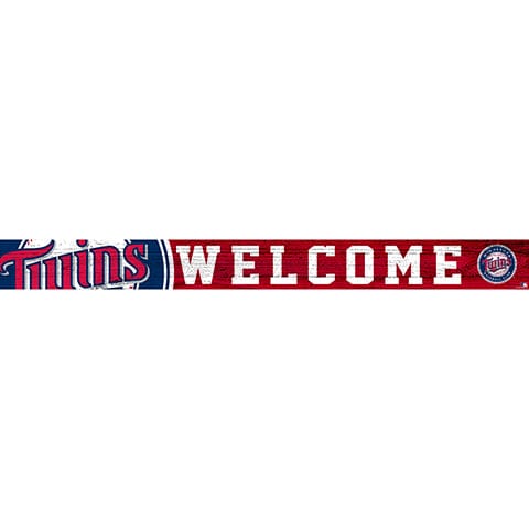 fan creations Minnesota Twins 16in. Welcome Strip