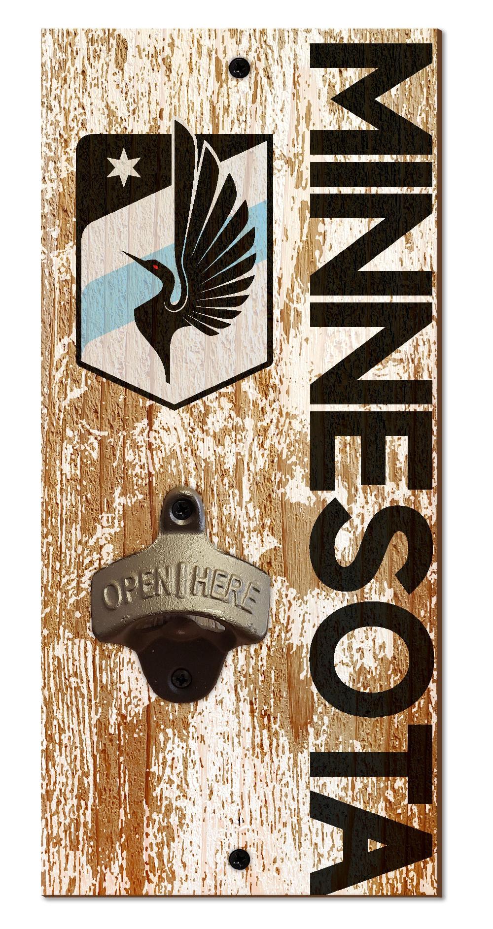 fan creations Minnesota United FC Bottle Opener