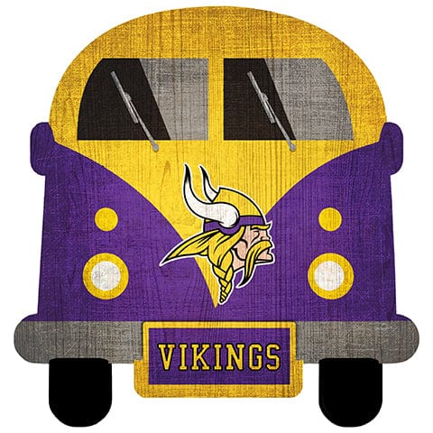 fan creations Minnesota Vikings 12" Team Bus Sign