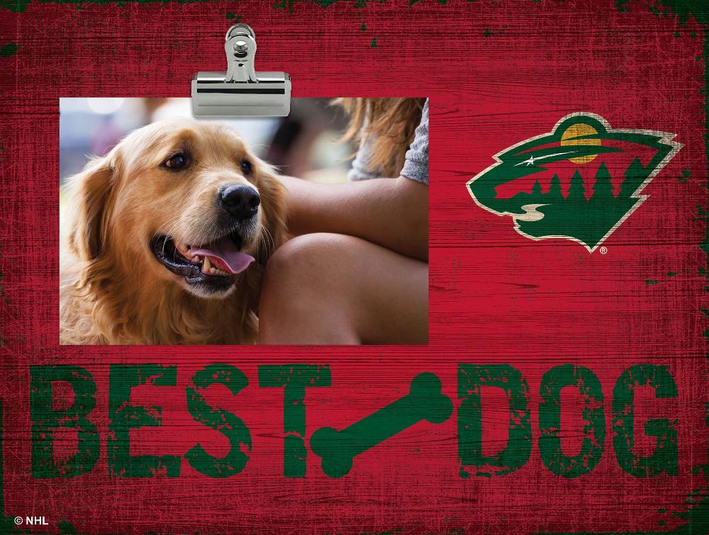fan creations Minnesota Wild Best Dog Clip Frame